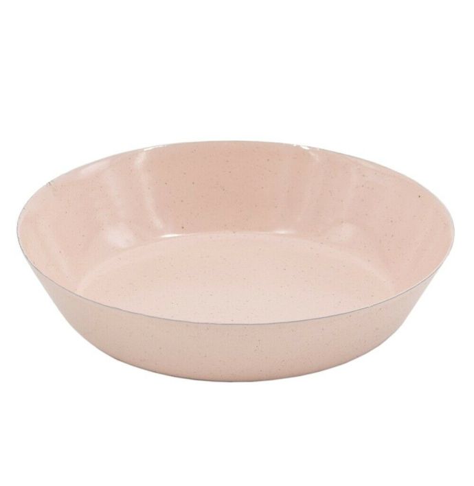 Metalen schaaltje roze