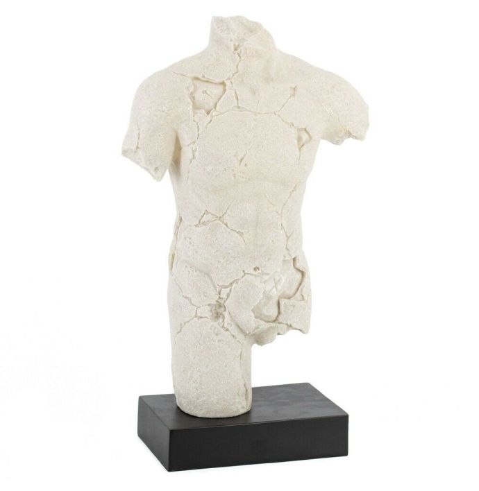 Borstbeeld off-white 