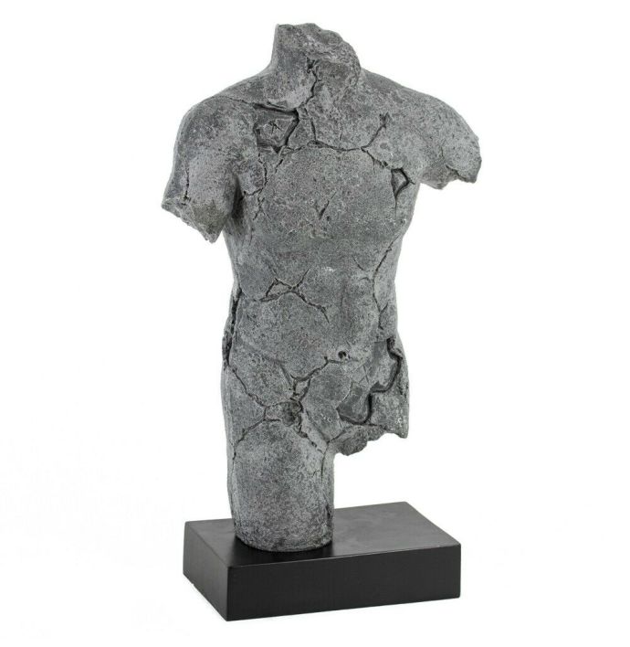 Borstbeeld antraciet