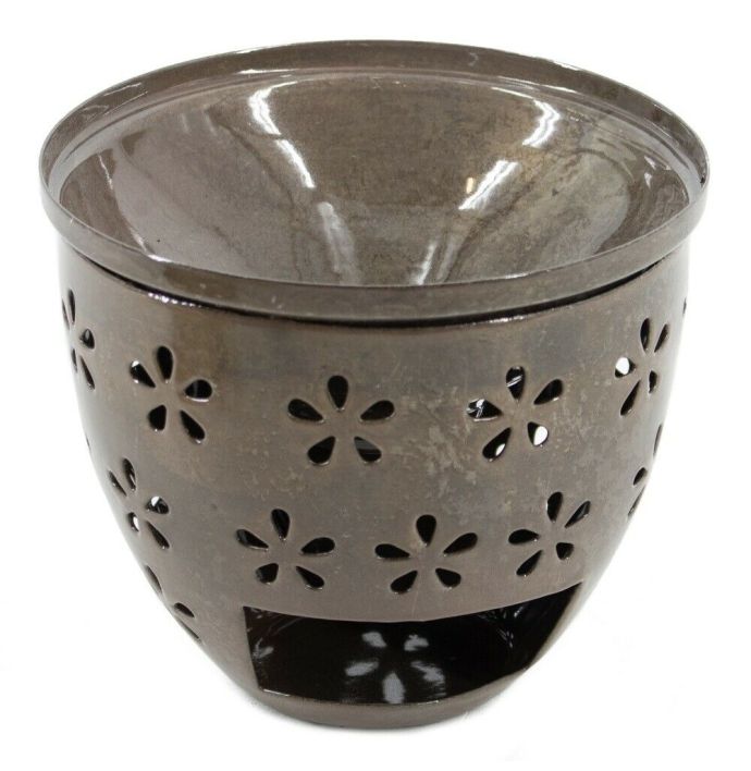 Geurbrander Flower M brown marble