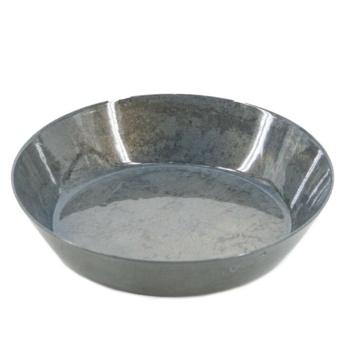 Schaaltje metaal blue