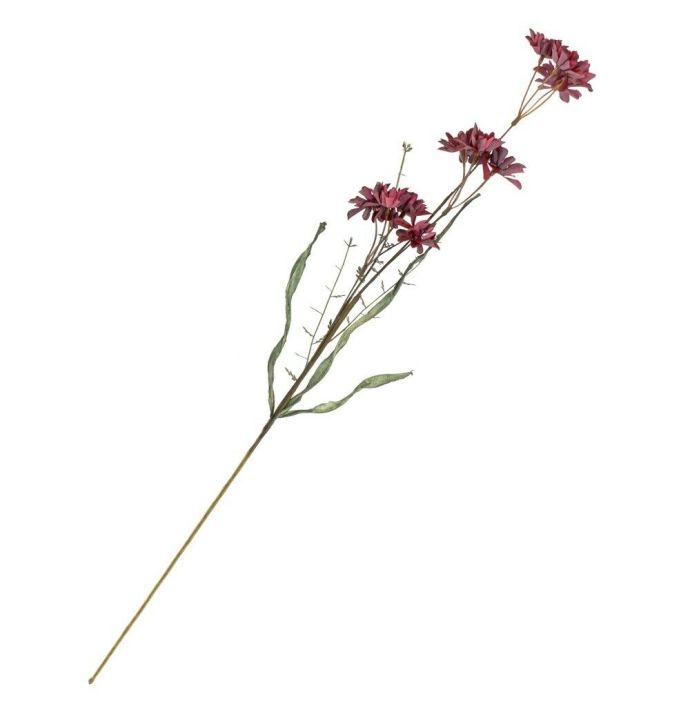 Kunstbloem cosmos aubergine