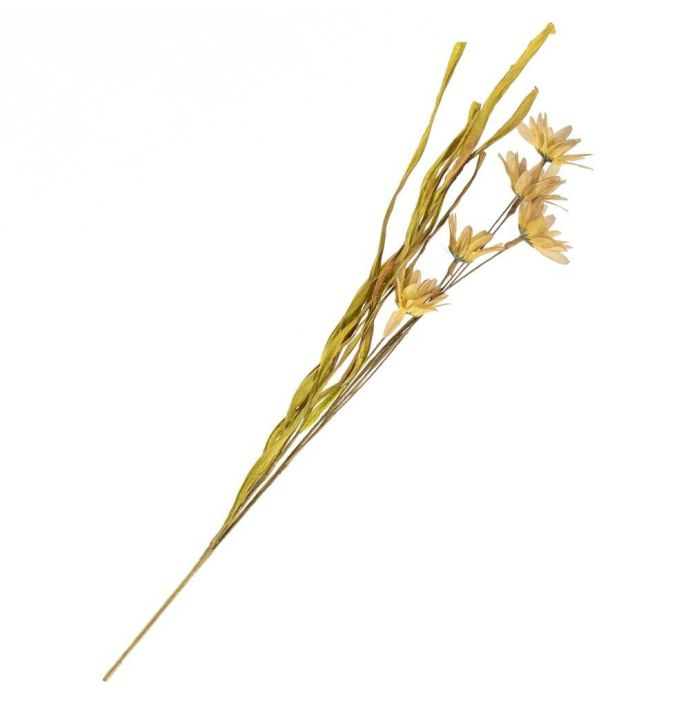 Kunstbloem calendula bruin