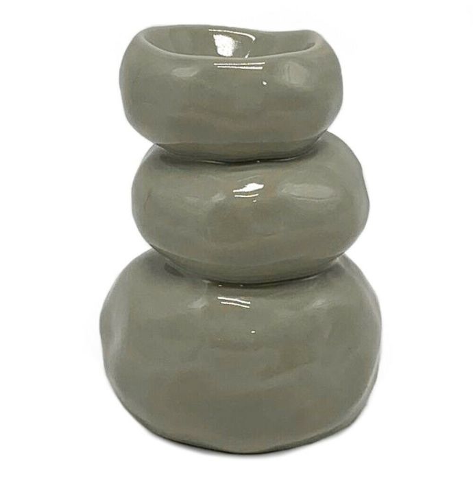 Aardewerk brander Henge grijs