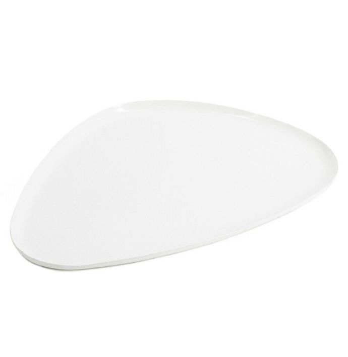 Metalen tray organisch wit