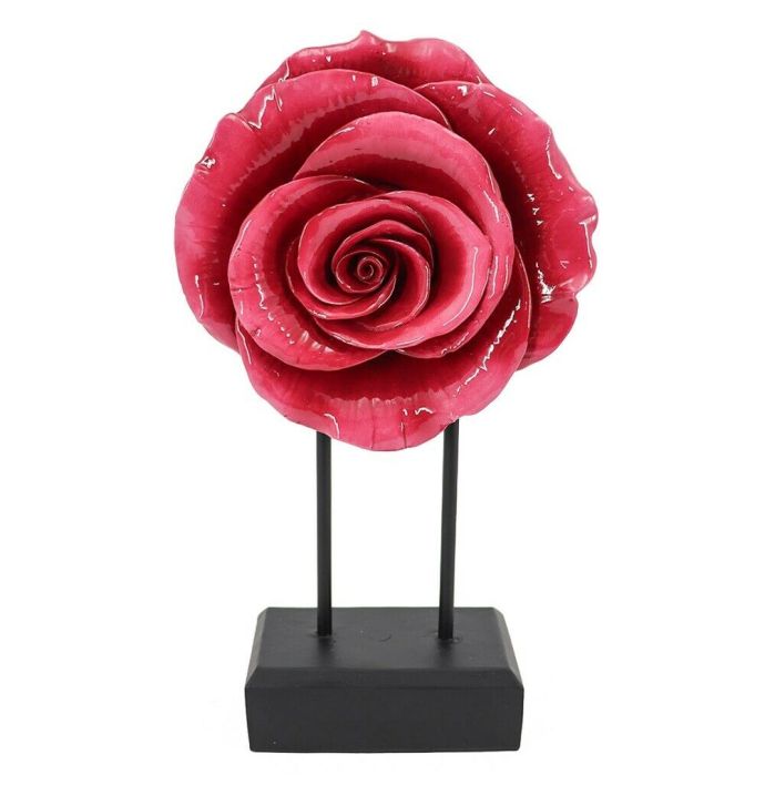 Decoratie standaard roos