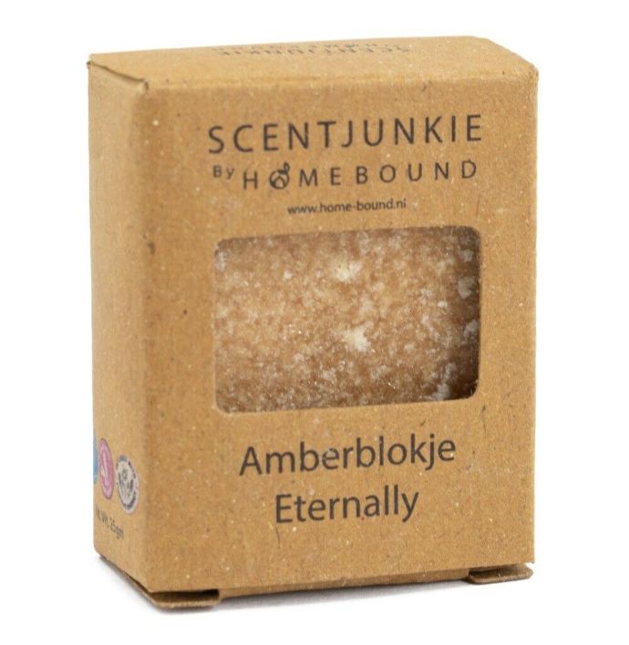 Amberblok in doosje ´Eternally´