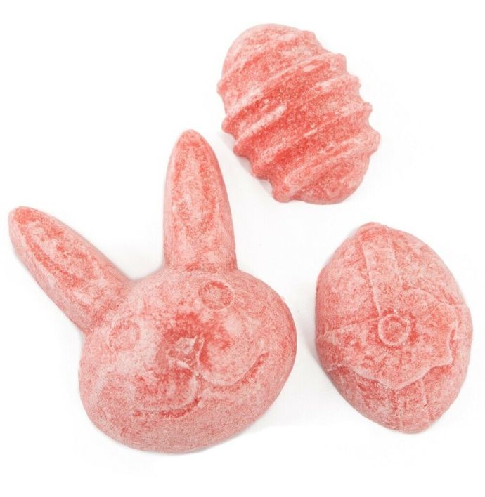 Organza zakje met 3x amberblokje konijn en ei ´Invicto´