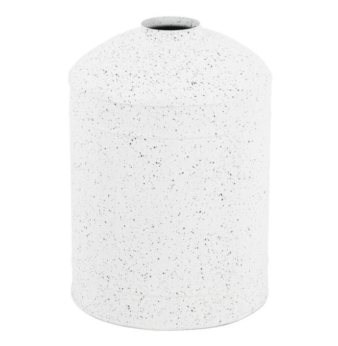 Metalen vaas white texture 