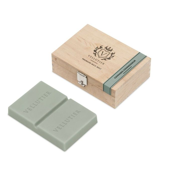 Wooden Box Wax Melt - Cannabis Connoisseur