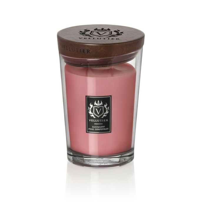 Vellutier Candle - Succulent pink Grapefruit
