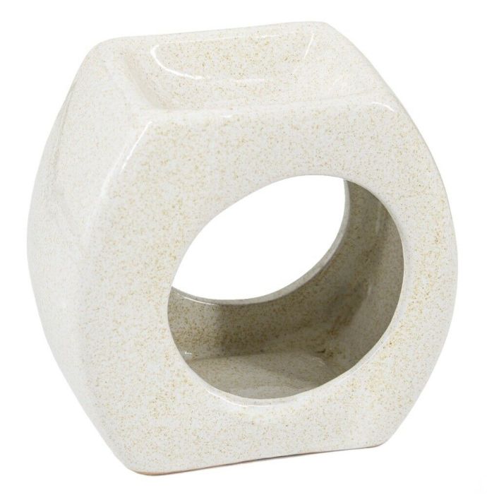 Geurbrander oval beige