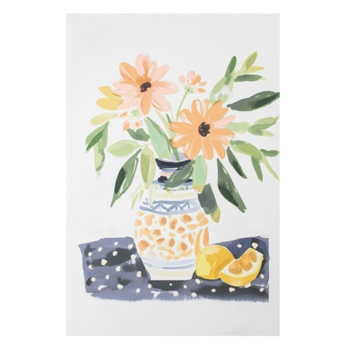 Schilderij handgeschilderd stilleven pastel