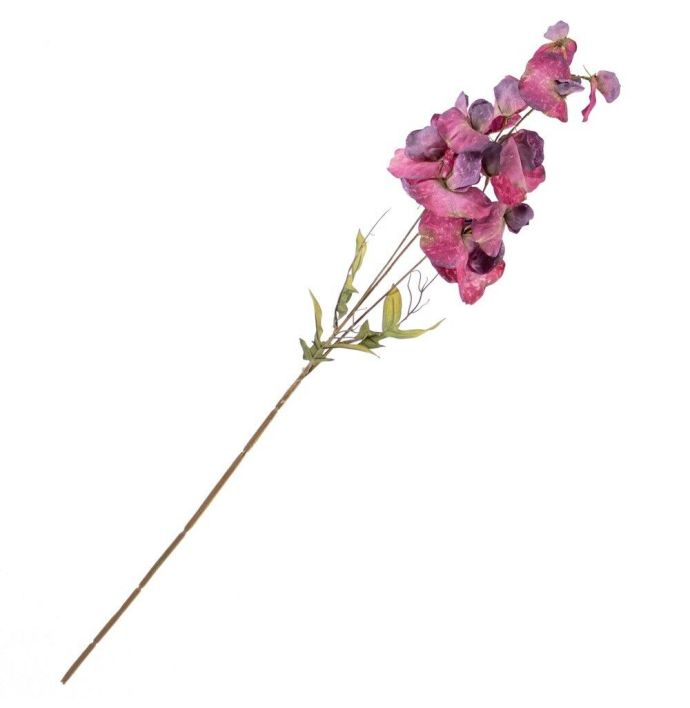 Kunstbloem kittelbloem paars