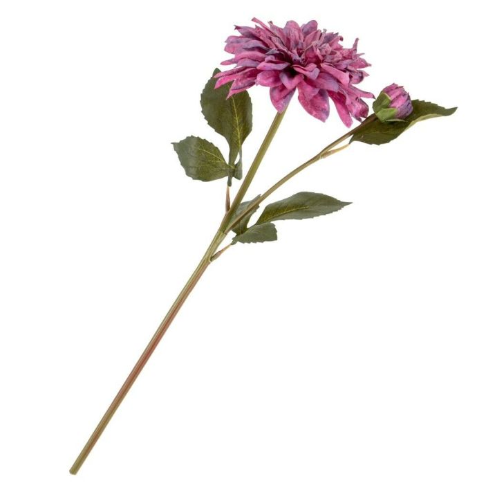 Kunstbloem dahlia paars
