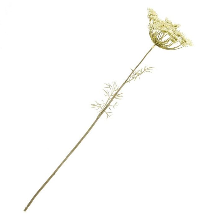 Kunstbloem didiscus crème/naturel