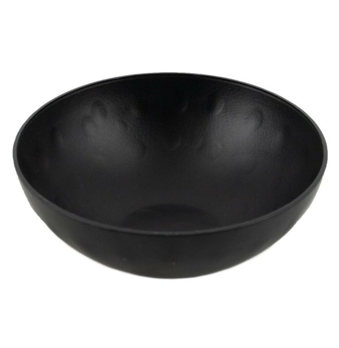 Schaaltje bowl hammered zwart