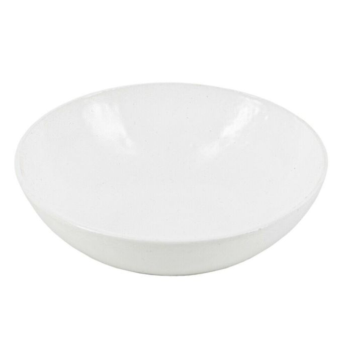 Schaaltje bowl hammered wit