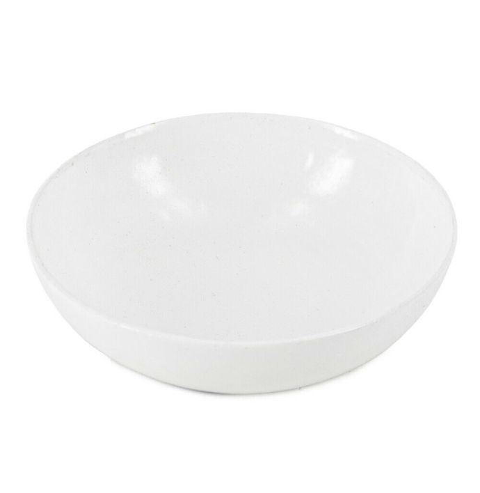 Schaaltje bowl hammered wit 