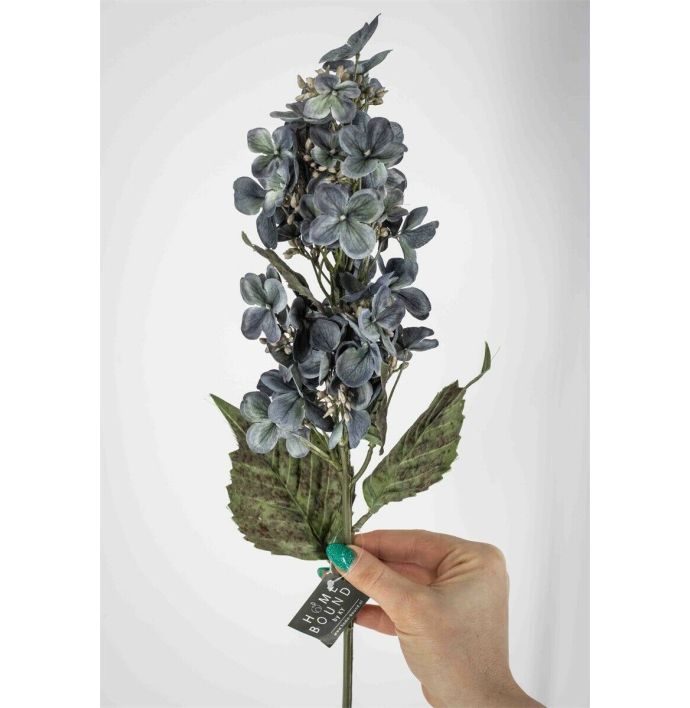 Kunstbloem hortensia blauw