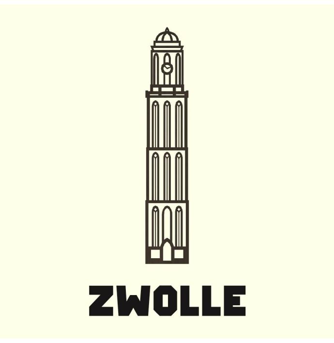Tegeltje - Zwolle