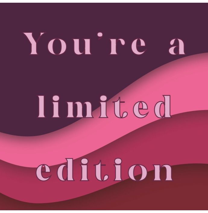 Tegeltje 'Limited edition'