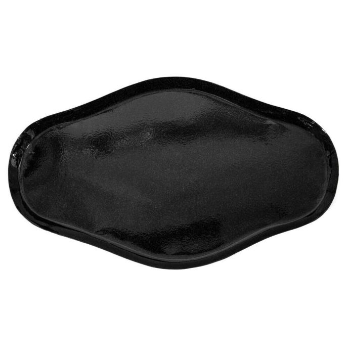 Metalen tray organisch zwart