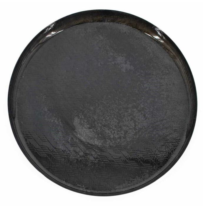 Metalen dienblad blauw