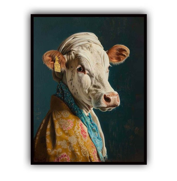 Schilderij Koe Vermeer