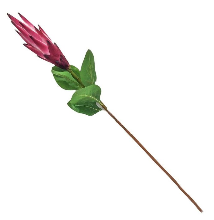 Kunstbloem Protea roze