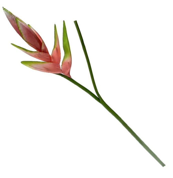 Kunstbloem Heliconia roze