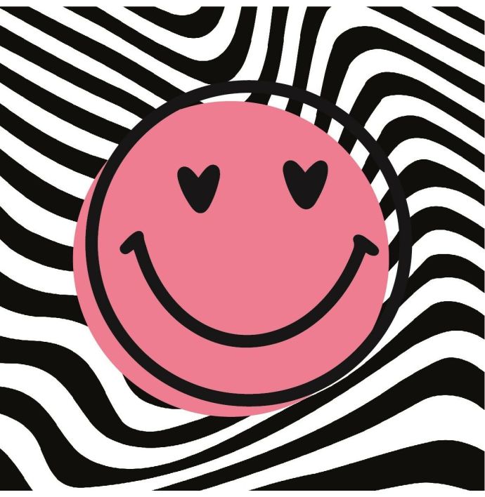 Tegeltje 'Smiley heart'