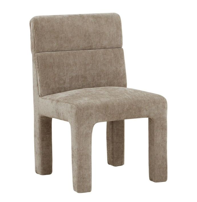 Eetkamerstoel Dae in stof taupe