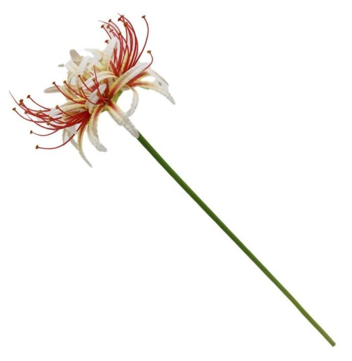 Kunstbloem real touch amaryllis roze