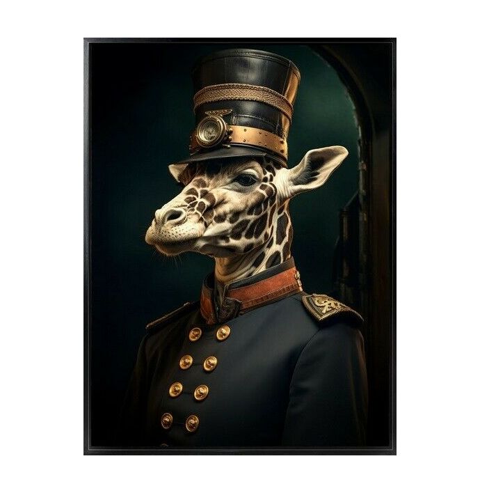 Poster in frame fancy giraffe