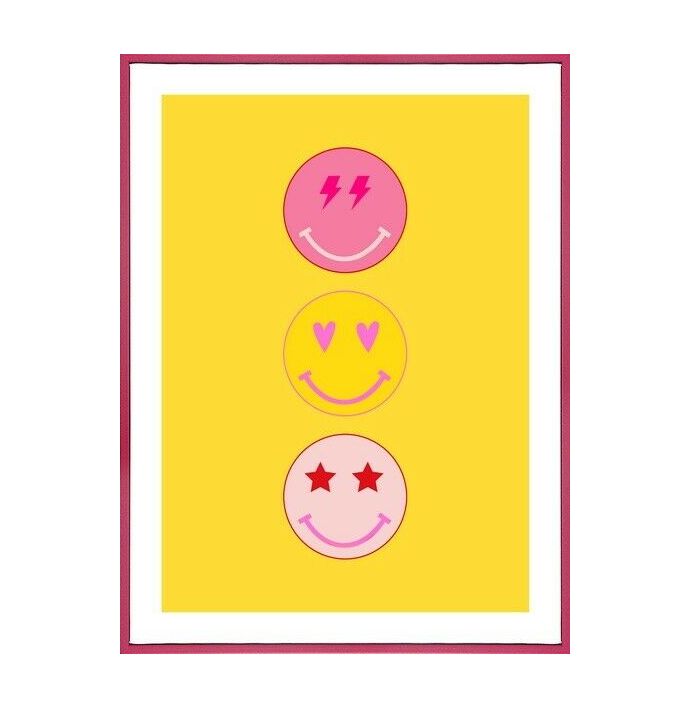 Poster in frame smile