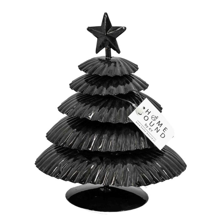 Metalen kerstboom blauw