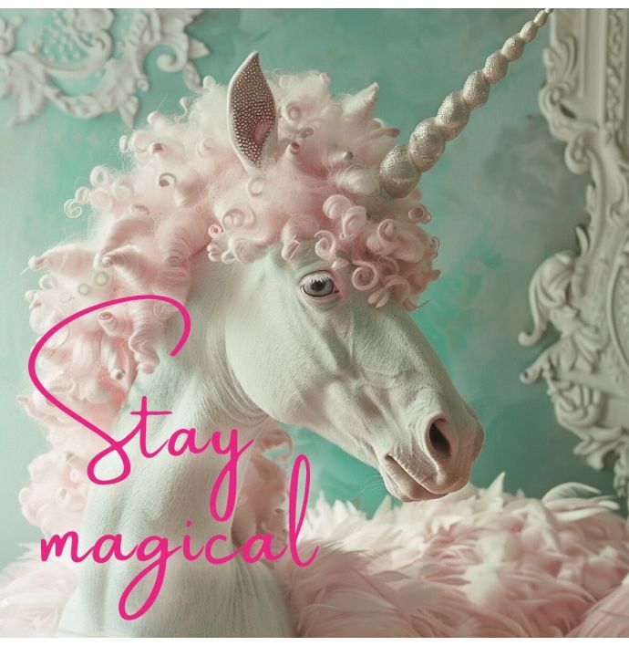 Tegeltje - Stay magical