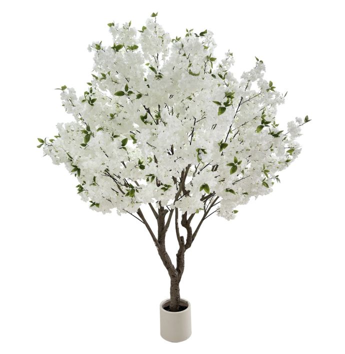 Kunstboom kersenbloesem XXL 250cm wit
