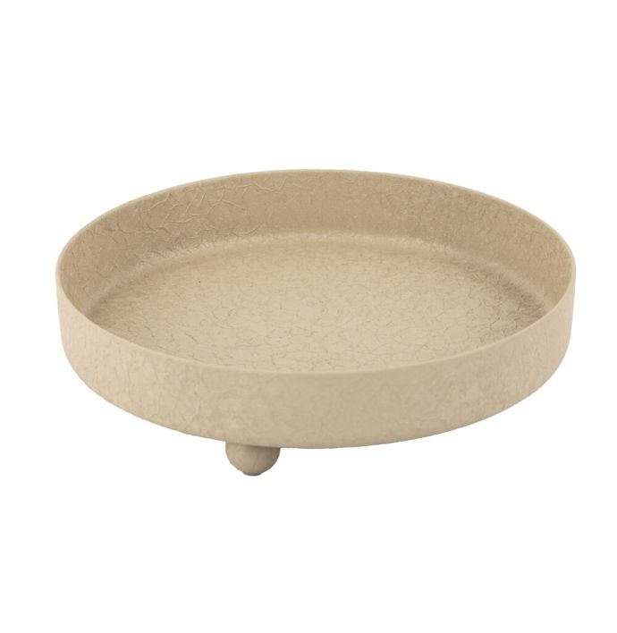 Metalen plateau/dienblad sand texture