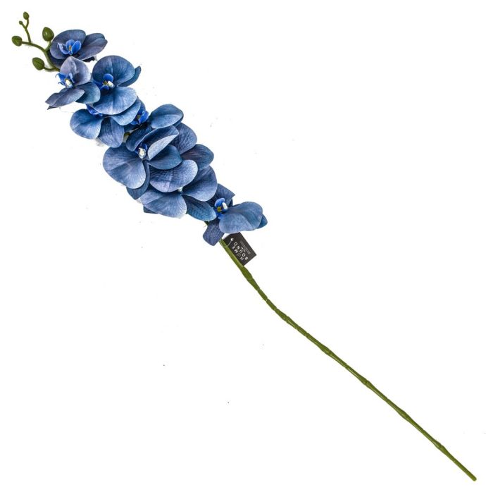 Kunstbloem Orchidee Blauw