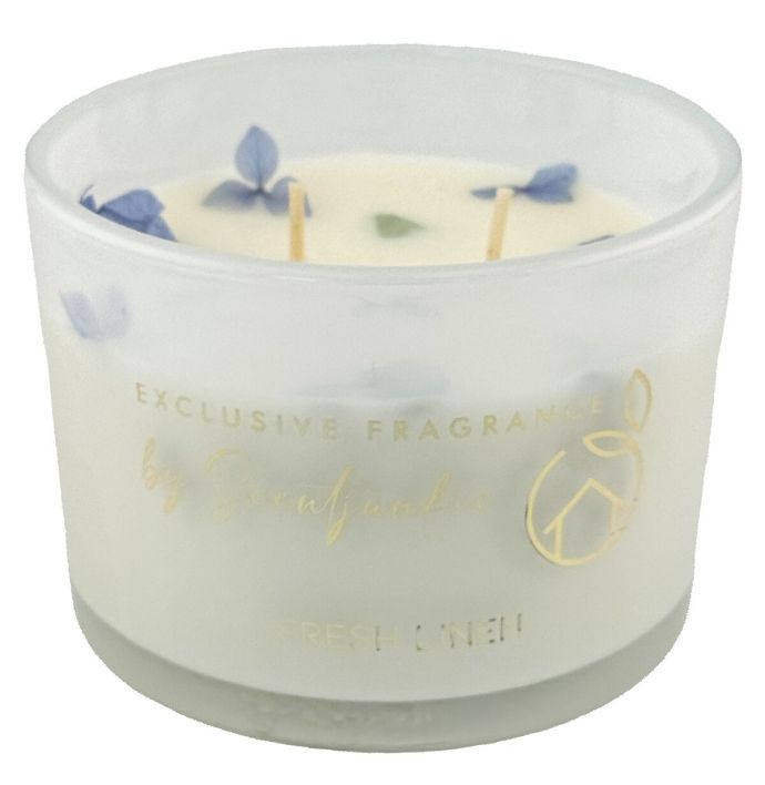 Geurkaars 'Fresh linen'