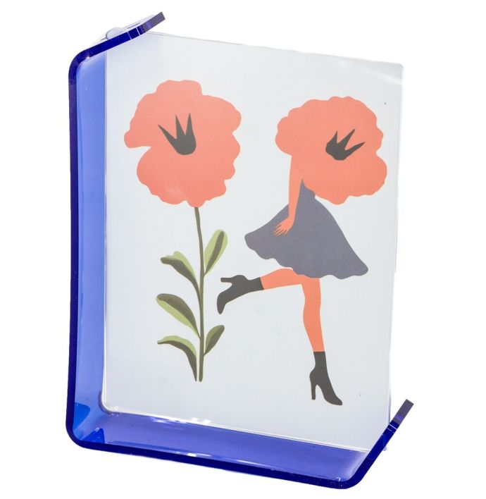 Fotolijst Optic blauw