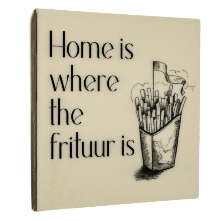 Tegeltje 'Frituur'