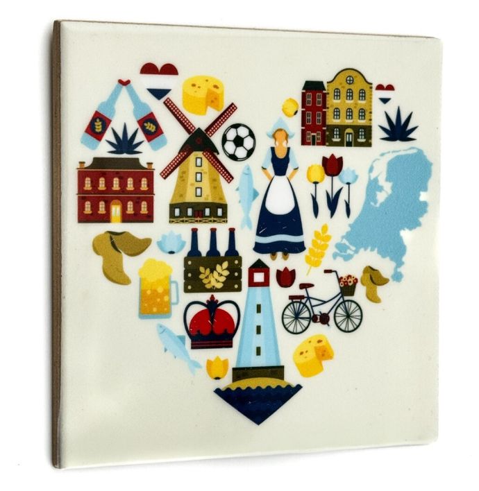Tegeltje - Ik hou van Holland