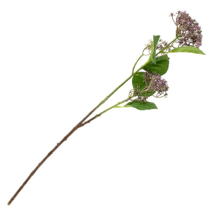 Kunstbloem Bol paars 