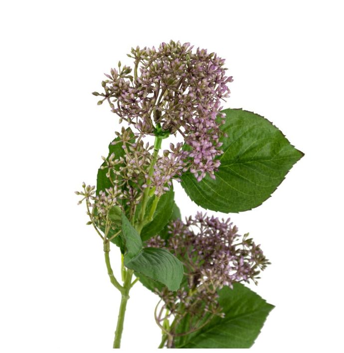 Kunstbloem Bol paars 