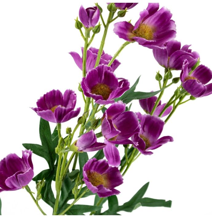 Kunstbloem Klaproos Paars 