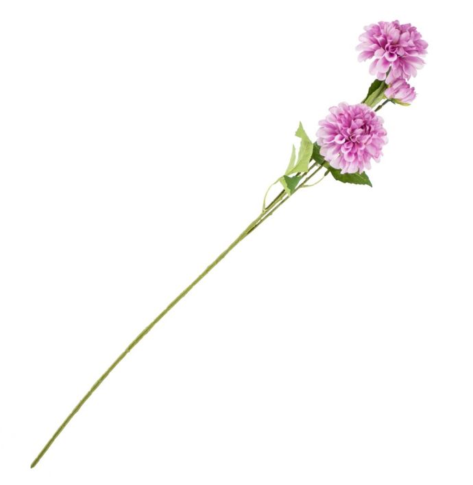 Kunstbloem dahlia 75cm lila