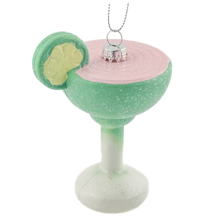 Kerstbal hanger cocktail pastel